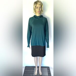 Mondetta Teal Performance Long Sleeve Active Pullover Size Small New with Tags